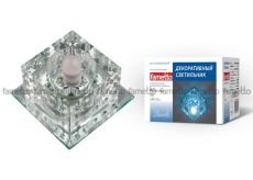 светильник Luciole без лампы 10743 DLS-L116 G9 GLASSY/CLEAR c LED подсветкой квадратный встраиваемый светильник Luciole без лампы 10743 DLS-L116 G9 GLASSY/CLEAR c LED подсветкой квадратный встраиваемый
