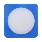 Встраиваемый светильник   5W Белый дневной  020836 LTD-80x80SOL-B-5W 4000K 220V IP40 квадратный синий Уценка!!!