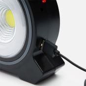 Светодиодный фонарь аккумуляторный &quot;Мастер К.&quot;, солнечная батарея, USB, 17 х 13 см