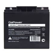 аккумулятор свинцово-кислотный  18 A/h 12V LA-12180 GoPower