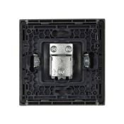 ТВ-розетка встраиваемая проходная IEK FORTE&PIANO FP52 9 сталь FP-A10-P-K46