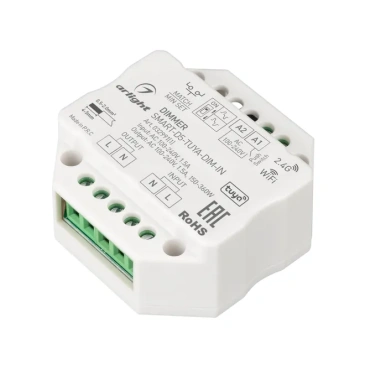 Диммер 032991(1) SMART-D5-TUYA-DIM-IN (230V, 1.5A, TRIAC, WiFi, 2.4G)