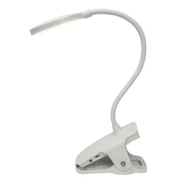 светильник настольный   4W UL-00010742 ULM-D605 4W-3000-6000K-DIM WHITE на прищепке белый