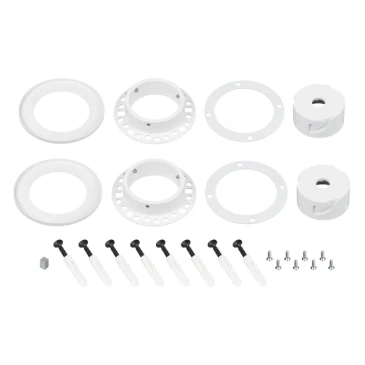 Держатель для гибкого неона MOONLIGHT-D40-CEILING-IN-F-DL White 048996