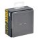 Розетка встраиваемая USB IEK FORTE&PIANO A+A 3,1А FP-U21-D31-K03 FP349 серый