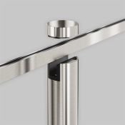 Трековый светильник 5W Белый теплый TR143-1-5W3K-W-PT Фокус / Focus Led Flarity IP20 платина