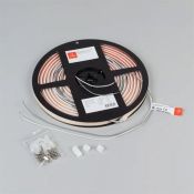 Светодиодная лента Белый CSP 24V  6W/m 480Led/метр  герм (матовая силиконовая экструзия) 060450 COB-PSW-X480-8mm 6000K IP67