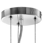 Люстра подвесная Lightstar без лампы 758084 DIAFANO 8х40W G9 хром