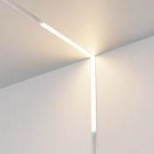 Трековый светильник угловой 24W Белый-MIX Базис угловой/Basis Angle Exility 120deg TR102-24W-DS-W Dim Smart IP20 на магнитный шинопровод белый