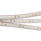 Светодиодная лента Белый теплый 2835 24V  9.6W/m 120Led/метр герм (силиконовая трубка) 021462(2)  RTW-PS-A120-10mm IP67