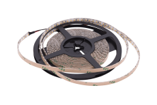 Светодиодная лента Белый теплый 3528 24V  9.6W/m 120Led/метр герм (силикон) 00009245 SWG3120-24-9.6-WW-65-M