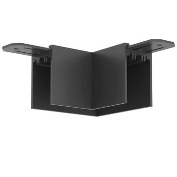 Угловой элемент трека SMART TR2110-BK-STRETCH для встраиваемого монтажа