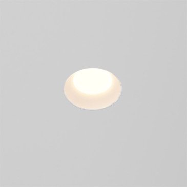 Встраиваемый светильник    8W Белый-MIX DL055-8W3-4-6K-TRS-W Окно/Okno 230V IP44 круглый белый