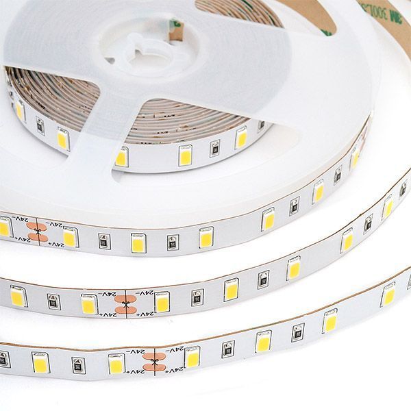 Светодиодная лента Белый дневной 5630 24V 22W/m 60Led/метр 00-322 PRO 10мм IP20 Светодиодная лента Белый дневной 5630 24V 22W/m 60Led/метр 00-322 PRO 10мм IP20
