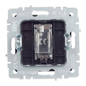 ТВ-розетка встраиваемая оконечная IEK BRITE BR-A10-O-K35 РТВ11-0-БрМ маренго