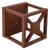 светильник 12W Белый теплый 024390 LGD-Wall-Cub-4R-12W 220V IP54 прямоугольный накладной коричневый темный светильник 12W Белый теплый 024390 LGD-Wall-Cub-4R-12W 220V IP54 прямоугольный накладной коричневый темный