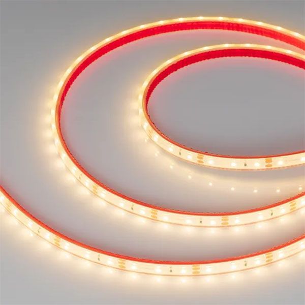 Светодиодная лента  Белый теплый 2835 12V  4.8W/m 60Led/метр  герм (полная силиконовая экструзия) 033783  RTW-PFS-A60 3000K LUX IP68