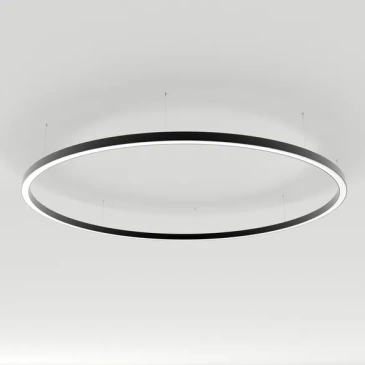 светильник  124W Белый теплый 034009(1) SP-LINE-HANG-ARC-O3535-D1500 230V IP20 фигурный черный