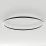 светильник  124W Белый теплый 034009(1) SP-LINE-HANG-ARC-O3535-D1500 230V IP20 фигурный черный
