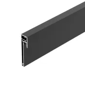 алюминиевый профиль PLINTUS-H54B-2000 BLACK 046140