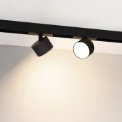 Трековый светильник   9W Белый дневной 047145  MAG-ORIENT-RONDO-R90 110deg на магнитный шинопровод черный