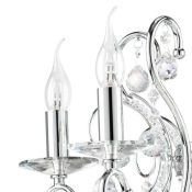 Люстра подвесная Osgona без лампы 708054 ELEGANTE 5х60W E14 хром/прозрачный