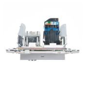 Розетка встраиваемая комбинированная IEK SKANDY SK-AK20-2-K23 SK-A15S TV+RJ45 кат.6 серебряный