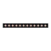Магнитный трековый светильник  8W Белый теплый MAG-FLEX-LASER-L235 24deg 48V черный 036318