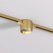 Трековый светильник однофазный   8W Белый теплый SHINE SPOT DK5743-SB IP20 на шинопровод латунь