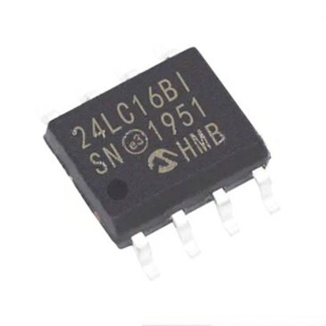 микросхема   8x   2K  / 24LC16B-I/SN /