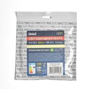 Светодиодная лента Белый теплый 2835 12V  9.6W/m 120Led/метр UL-00004364 ULS-M13-2835 IP20