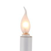 лампа галогенная свеча на ветру 42W HCL-42/FR/E14 flame 01082