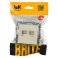 Розетка встраиваемая компьютерная двойная IEK BRITE BR-K20-2-K10 РК11-2-БрКр RJ45 кат.6 бежевый