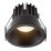 Встраиваемый светильник   7W Белый теплый DENKIRS GRENA DK4400-BK 220V IP20 круглый черный