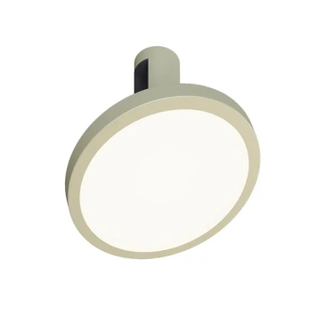 Светодиодный светильник 12W Белый теплый ART-APRIORI-PLATO-TURN-R160 120 deg 48V диммируемый серо-оливковый 053962