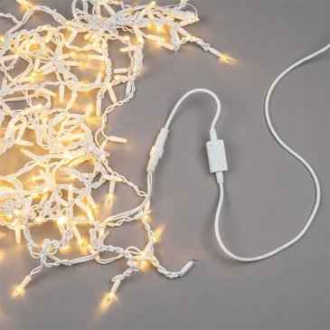 Провод питания для гирлянд UL-00013214 UCX-F90 P-1.5M-WH белый 1.5м статика-мерцание IP67