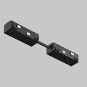 Коннектор питания прямой гибкий 5см Exility черный TRA034CPC-42B-5-1