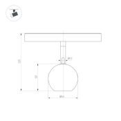 Трековый светильник  10W Белый дневной 035758 MAG-ORIENT-ORB-R60 шар трековый черный