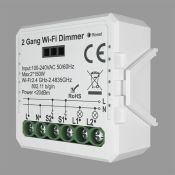 Реле-диммер DENKIRS RL1004-DM 2х150W двухканальное Wi-Fi