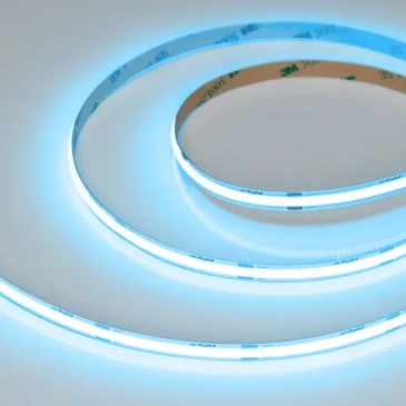 Светодиодная лента Небесно-голубой CSP 24V 8W/m 480Led/метр 047740 COB-X480-8mm