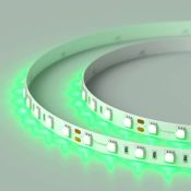 Светодиодная лента Зеленый 5060 24V 14.4W/m  60Led/метр 008818(2) RT-B60-10mm LUX