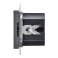 Розетка встраиваемая USB IEK BRITE A+C 45Вт BR-U22-045-K53 РЮ11-2-БрГ графит