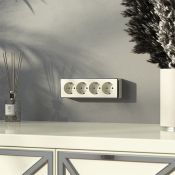 Штепсельная розетка накладная четверная WERKEL GALLANT 16A 250V W5072204  с/з и шторками слоновая кость Штепсельная розетка накладная четверная WERKEL GALLANT 16A 250V W5072204  с/з и шторками слоновая кость