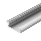 комплект профиля с экраном ALU-WIDE-F-H8-2000 встраиваемый ANOD+FROST  014860