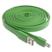 Шнур для мобильных устройств USB to MicroUSB big Flat 3m Шнур для мобильных устройств USB to MicroUSB big Flat 3m