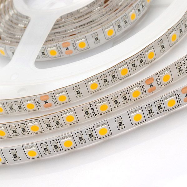 Светодиодная лента  Белый дневной 5050 24V 14.4W/m 60Led/метр герм (силикон) 00-319 PRO IP65 Светодиодная лента  Белый дневной 5050 24V 14.4W/m 60Led/метр герм (силикон) 00-319 PRO IP65