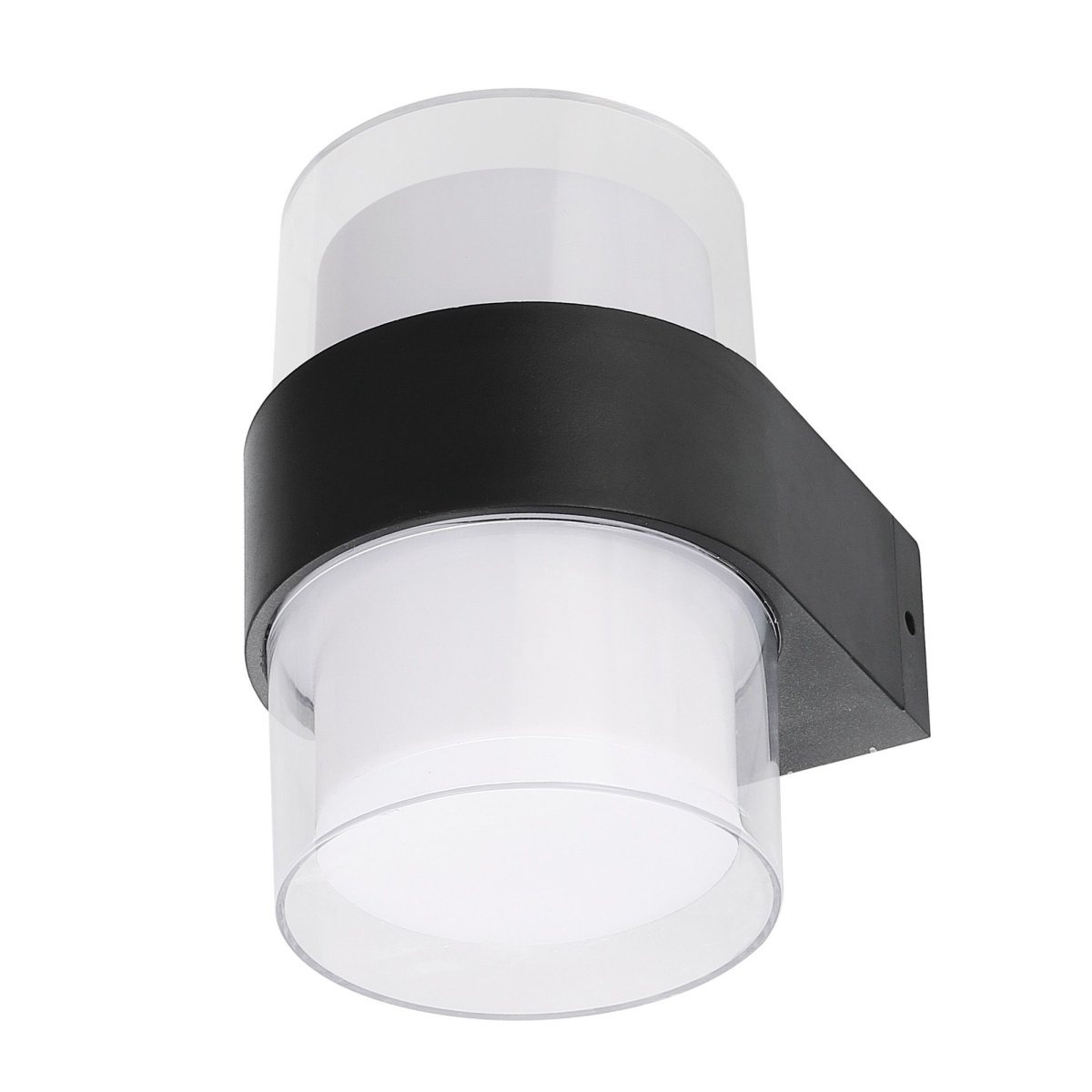 светильник  10W Белый дневной UL-00010516 ULU-P22B-2x5W-4000K IP65 BLACK накладной чёрный