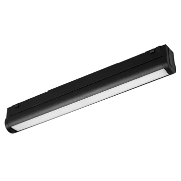 Трековый светильник  12W Белый теплый 044443 MAG-VIBE-FLAT-TURN-L305 110deg на магнитный шинопровод черный