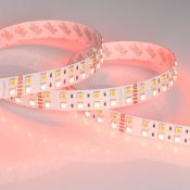 Светодиодная лента RGBW 24V 32W/m RT-B144-19mm RGB- Белый дневной 2x2 (5060, 720 LED) 018144(2)  LUX