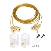 Подвес для гибкого неона MOONLIGHT-HR-LIFT-SIDE-VR-D25 Gold 048374